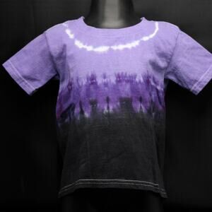 Kids Purple to Black Ombré T-Shirt - Size 6T